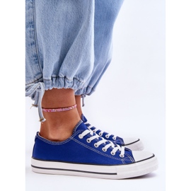 FR1 Zapatillas bajas clásicas de mujer Vegas azules 6