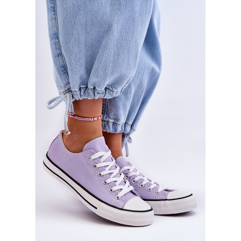 Zapatillas bajas clásicas para mujer Vegas púrpura violeta 1