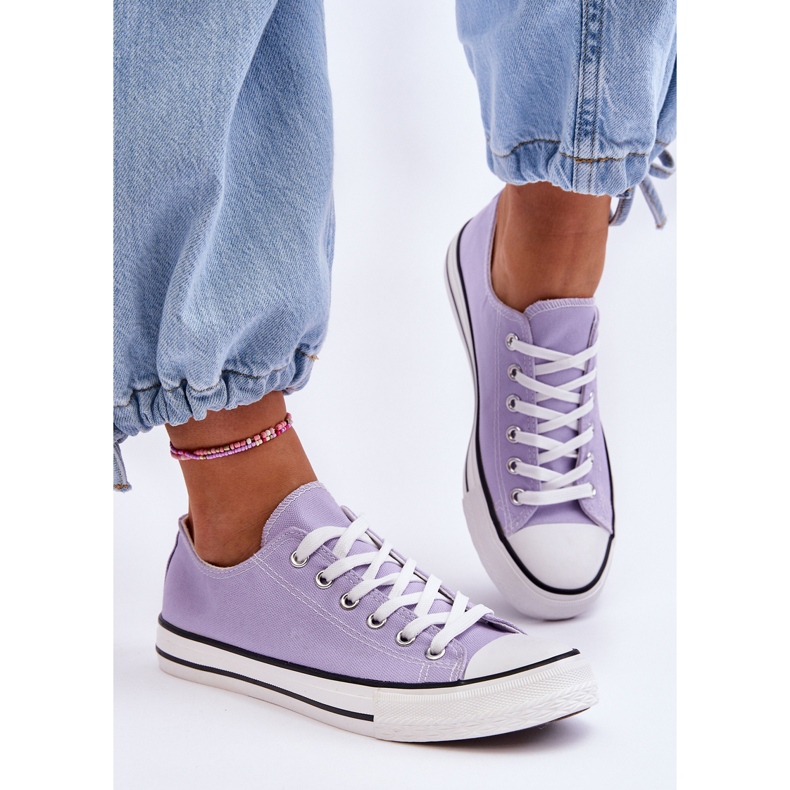 Zapatillas bajas clásicas para mujer Vegas púrpura violeta 2