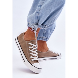 FR1 Zapatillas Bajas Clásicas De Mujer Beige Vegas 3