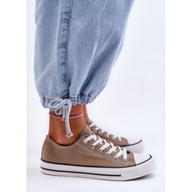FR1 Zapatillas Bajas Clásicas De Mujer Beige Vegas 6