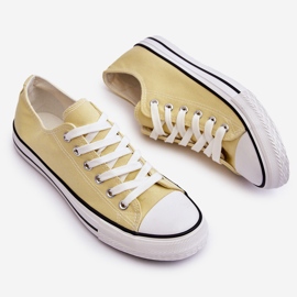 FR1 Zapatillas bajas clásicas de mujer Vegas amarillas amarillo 7