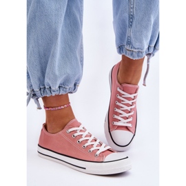 FR1 Zapatillas Clásicas Bajas De Mujer Vegas Rosa Oscuro rosado 2
