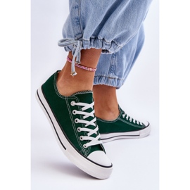 FR1 Zapatillas Clásicas Bajas de Mujer Verde Vegas 3