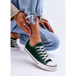 FR1 Zapatillas Clásicas Bajas de Mujer Verde Vegas 4