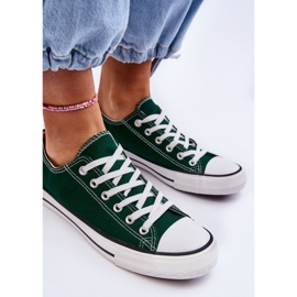 FR1 Zapatillas Clásicas Bajas de Mujer Verde Vegas 5