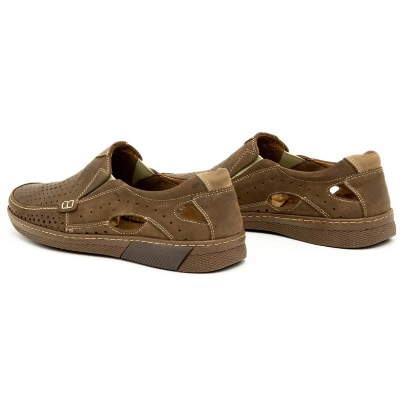 Olivier Zapatos hombre piel 937MP marrón 5