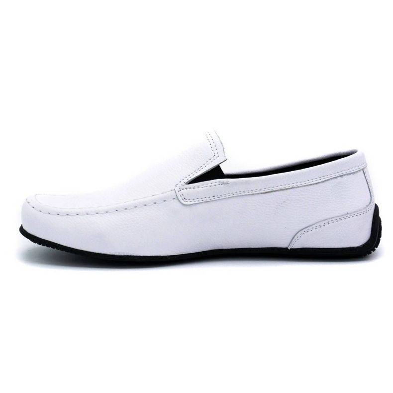 Polbut Mocasines hombre piel 2105 blanco 1