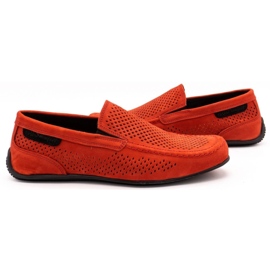 Polbut Mocasines hombre piel 2105P rojo 8