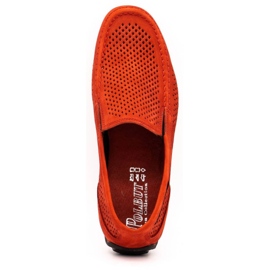Polbut Mocasines hombre piel 2105P rojo 11