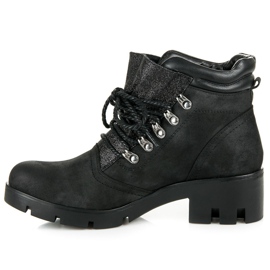 Vinceza botas de montaña atadas negro 3
