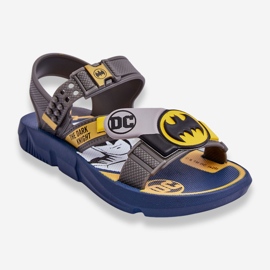 Sandalias Infantiles Batman Grendene Kids JJ385049 Gris 3