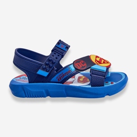 Sandalias Infantiles Superman Grendene Kids JJ385050 Azul 1