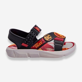Sandalias Infantiles Flash Grendene Kids JJ385051 Rojo negro 1