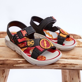 Sandalias Infantiles Flash Grendene Kids JJ385051 Rojo negro 6