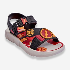 Sandalias Infantiles Flash Grendene Kids JJ385051 Rojo negro 4