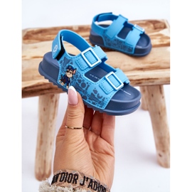 Sandalias Infantiles Paw Patrol Grendene Kids JJ385017 Azul 5