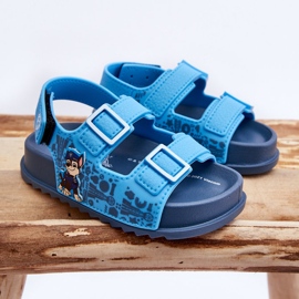 Sandalias Infantiles Paw Patrol Grendene Kids JJ385017 Azul 6