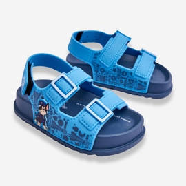 Sandalias Infantiles Paw Patrol Grendene Kids JJ385017 Azul 2