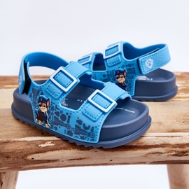 Sandalias Infantiles Paw Patrol Grendene Kids JJ385017 Azul 7