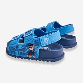 Sandalias Infantiles Paw Patrol Grendene Kids JJ385017 Azul 3