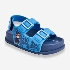 Sandalias Infantiles Paw Patrol Grendene Kids JJ385017 Azul 4