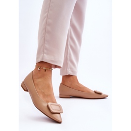 WS1 Bailarinas Clásicas Adorno Rivea Beige 2