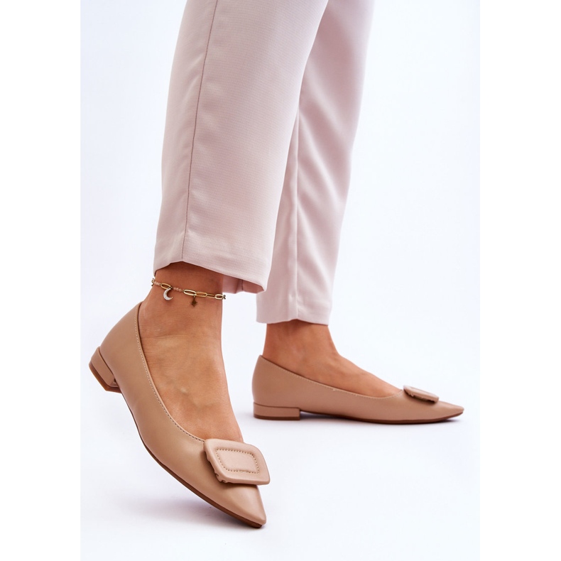 WS1 Bailarinas Clásicas Adorno Rivea Beige 2