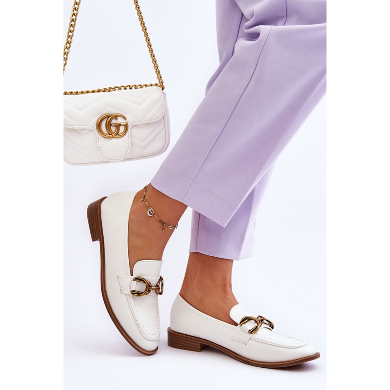 WS1 Mocasines Clásicos Mujer Blanco Lorien 2