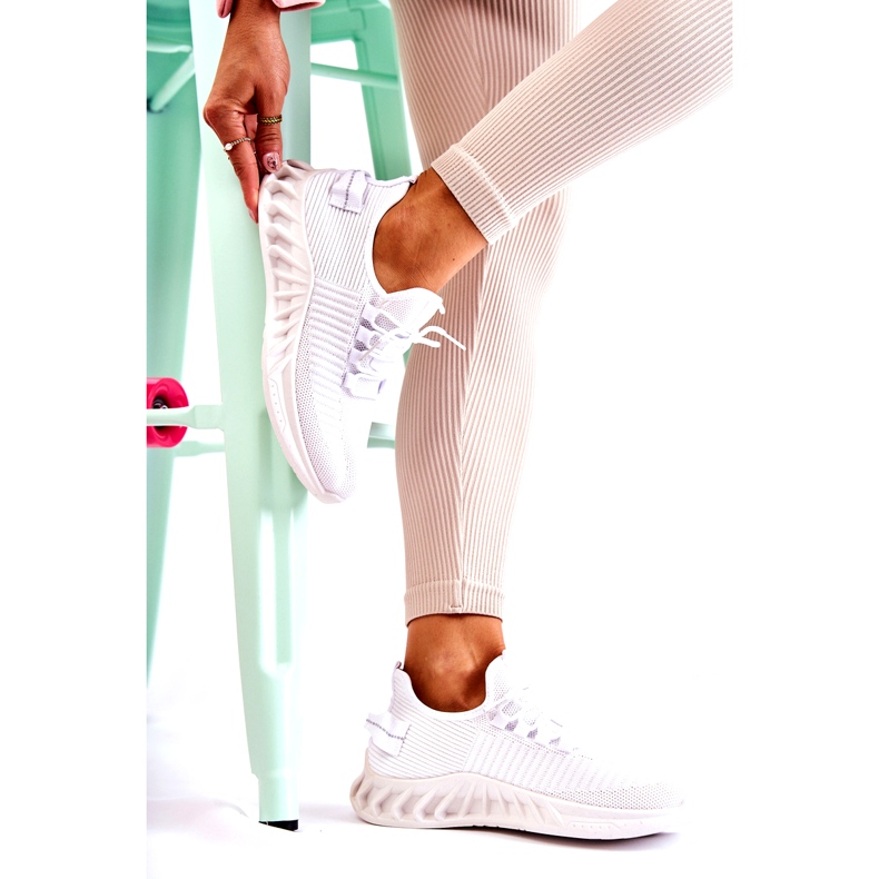 Zapatillas Deportivas Mujer, Textil, Blanco 2