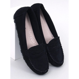 Seastar Anaya Mocasines de ante negro para mujer 4