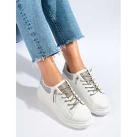 Deportivas mujer Shelovet blancas blanco 3