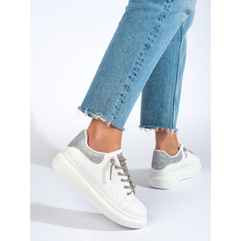 Deportivas mujer Shelovet blancas blanco 1