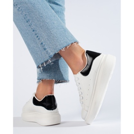 Deportivas blancas de mujer Shelovet blanco 4