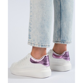 Deportivas mujer Shelovet blancas blanco 4
